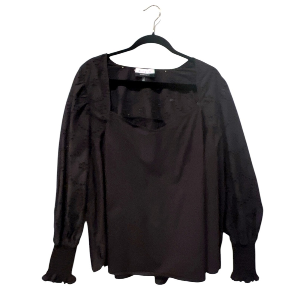 Eloquii Elements black blouse size 24